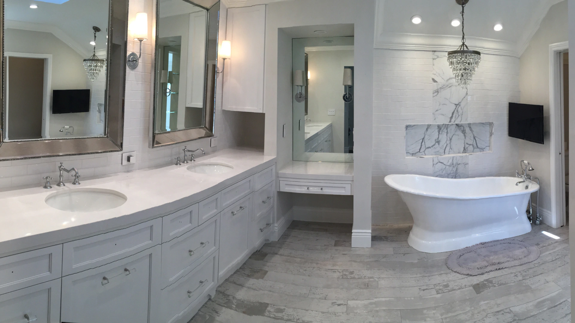 bathroom remodel project